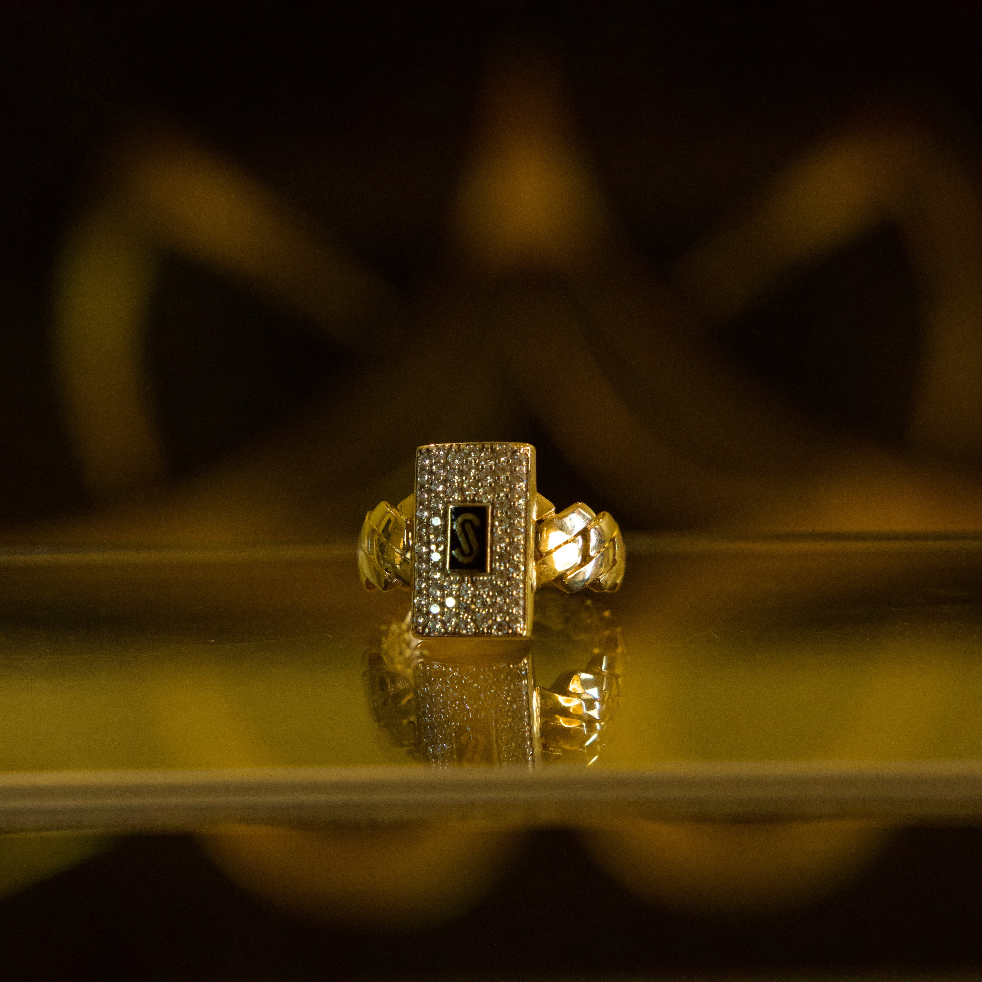 Anillo Monaco Chain 10K