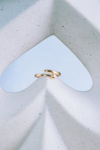 Anillo de clavo liso 10K