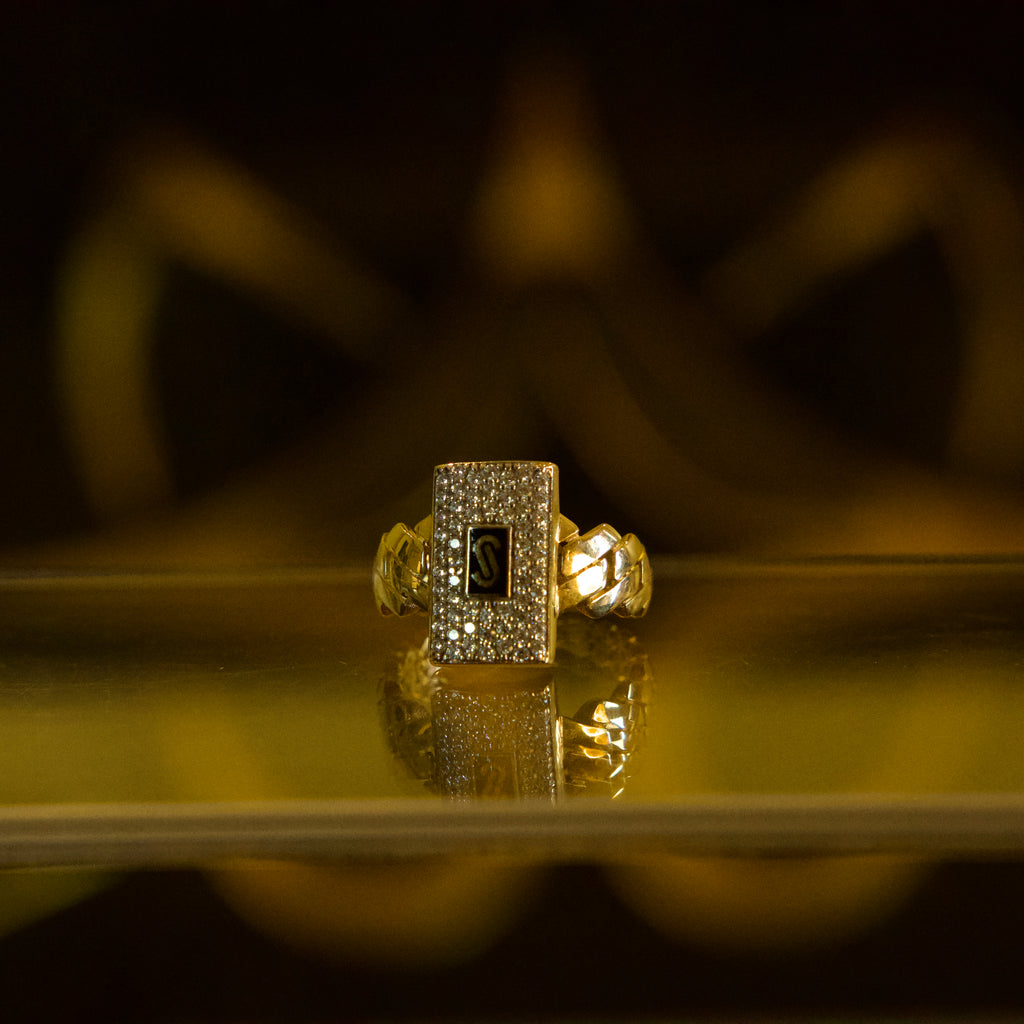 Anillo Monaco Chain 10K