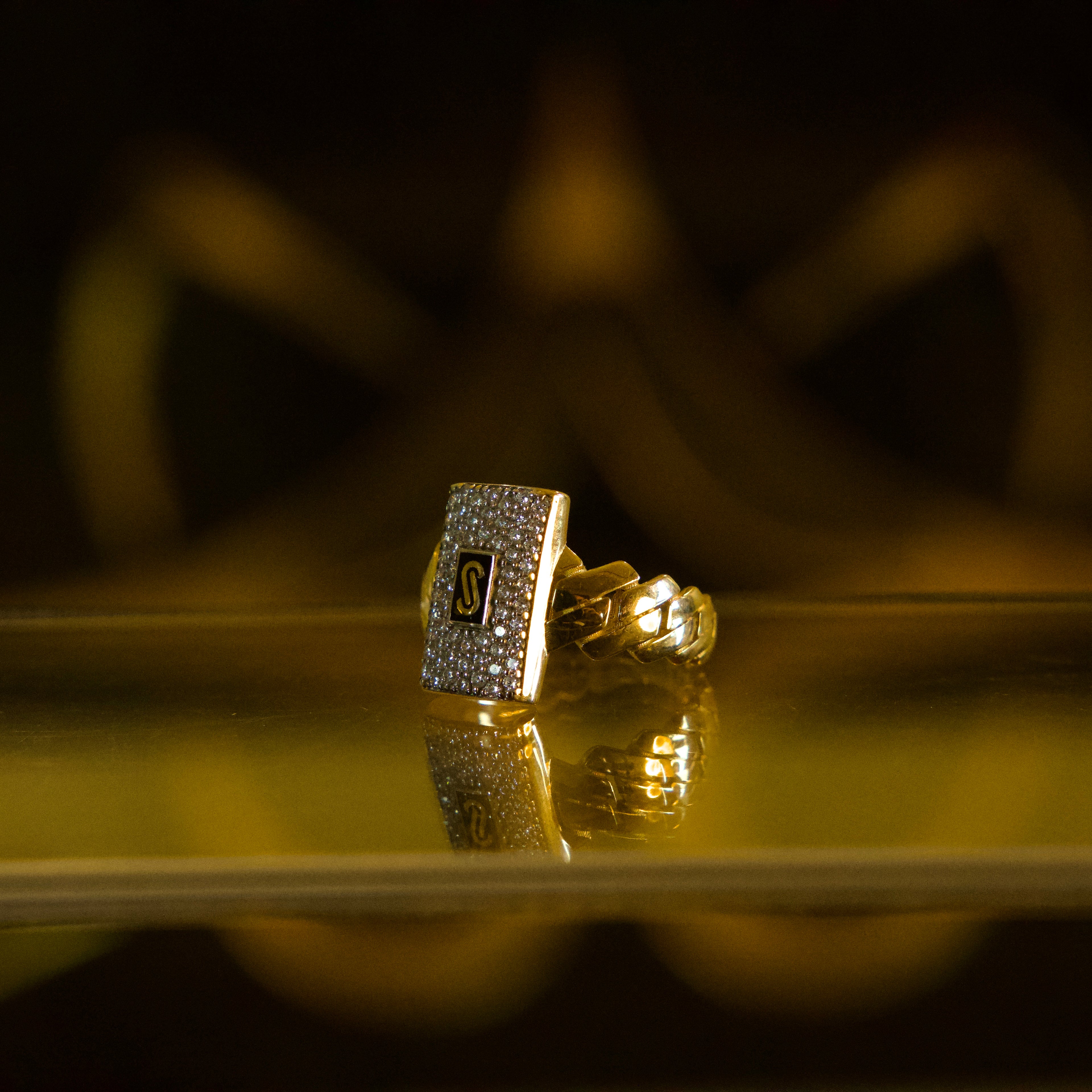 Anillo Monaco Chain 10K