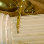 Pulsera plana para dama 10K