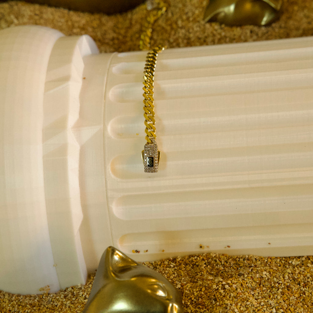 Pulsera Monaco Chain 10K