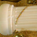 Pulsera de Flores de Tres Oros 10K