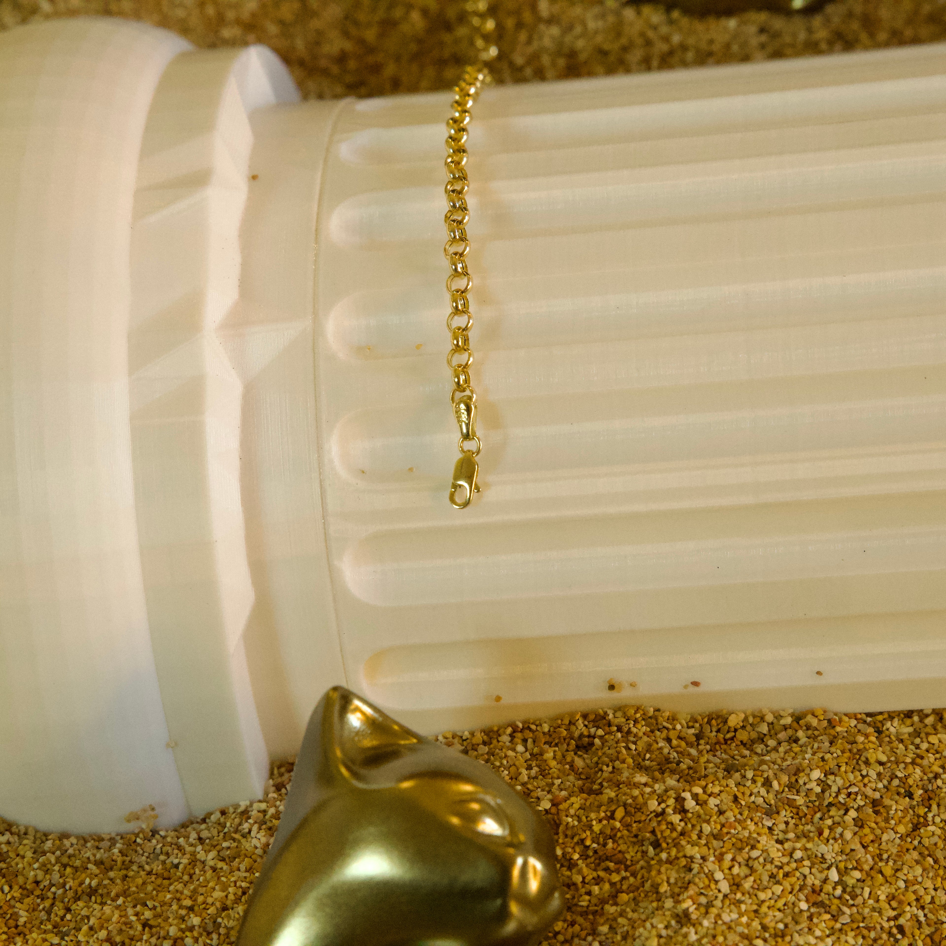 Pulsera de Argollas 10K