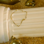 Pulsera Paper Clip 10K