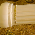 Pulsera de corazones 10K