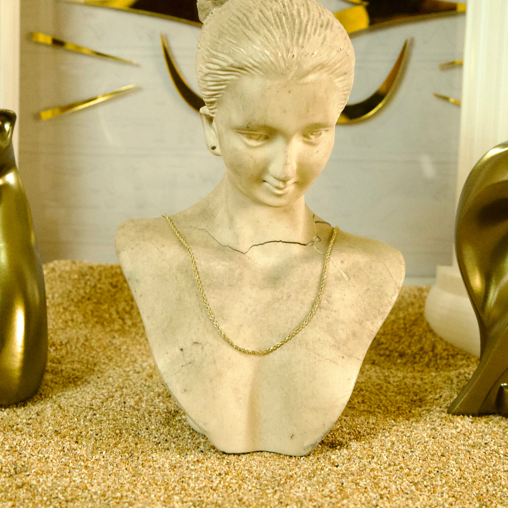 Cadena Lazo Sólido 10K