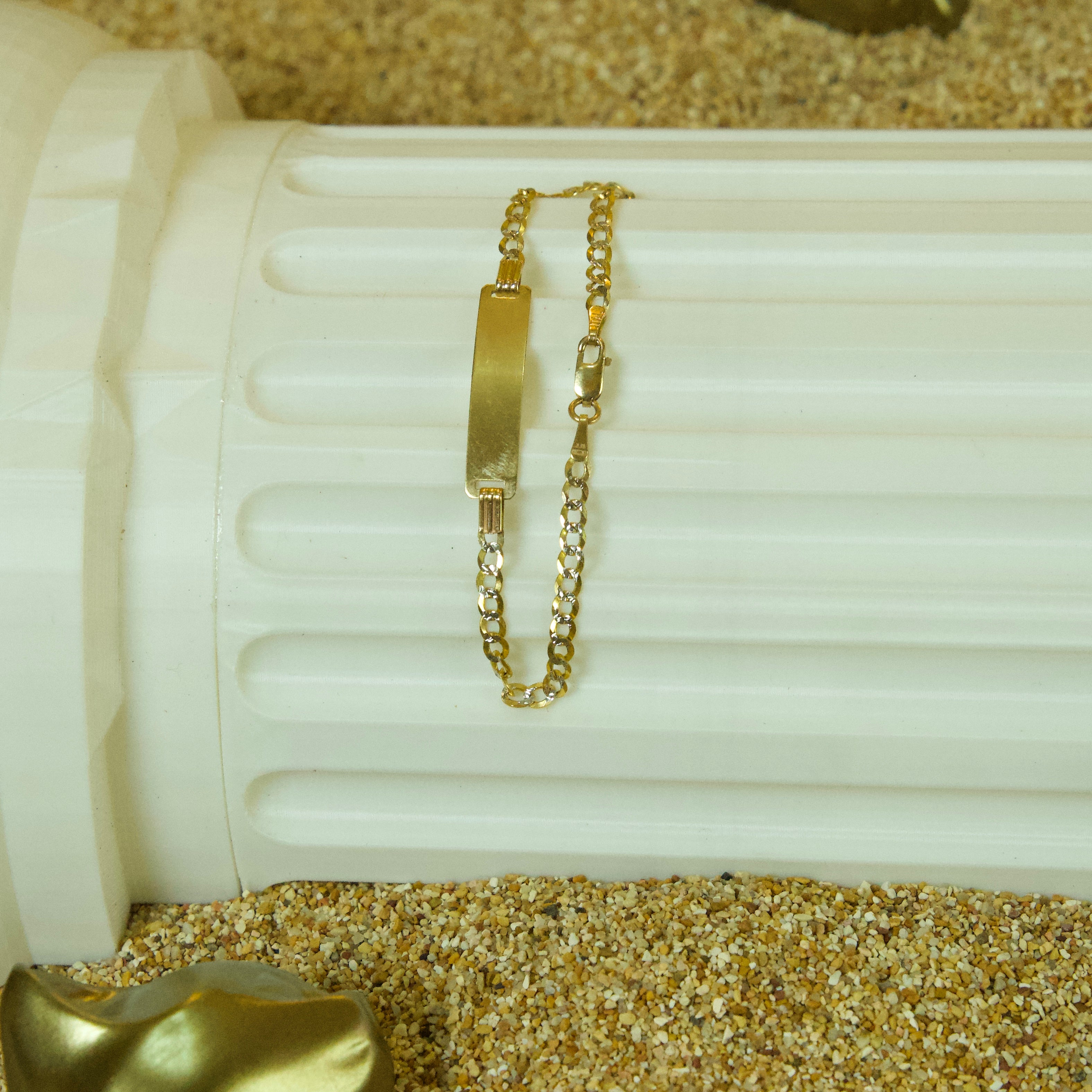 Esclava cubana diamantada 10K