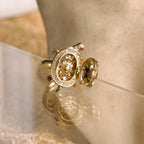 Anillo de Tortuga 3 oros 14K