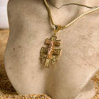 Dije de Cruz Caravaca 10K