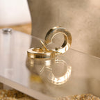 Aretes de Aro grueso 10K