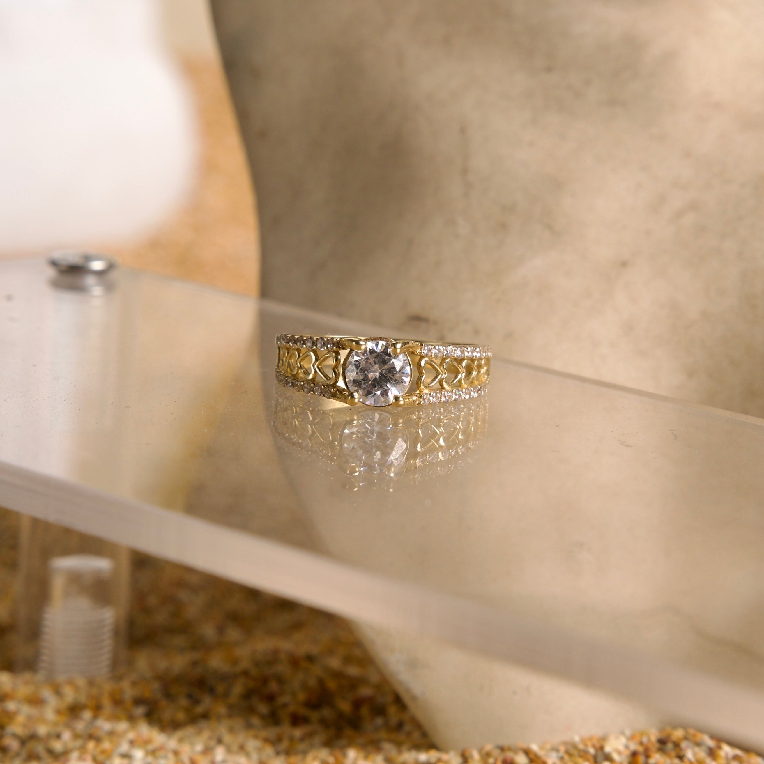 Anillo de Compromiso 14K