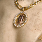 Dije Circular Virgen de Guadalupe 3 oros 10K