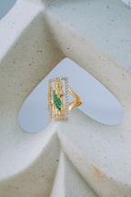 Anillo rectangular de San Judas 10K