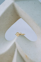 Anillo girasol 10K