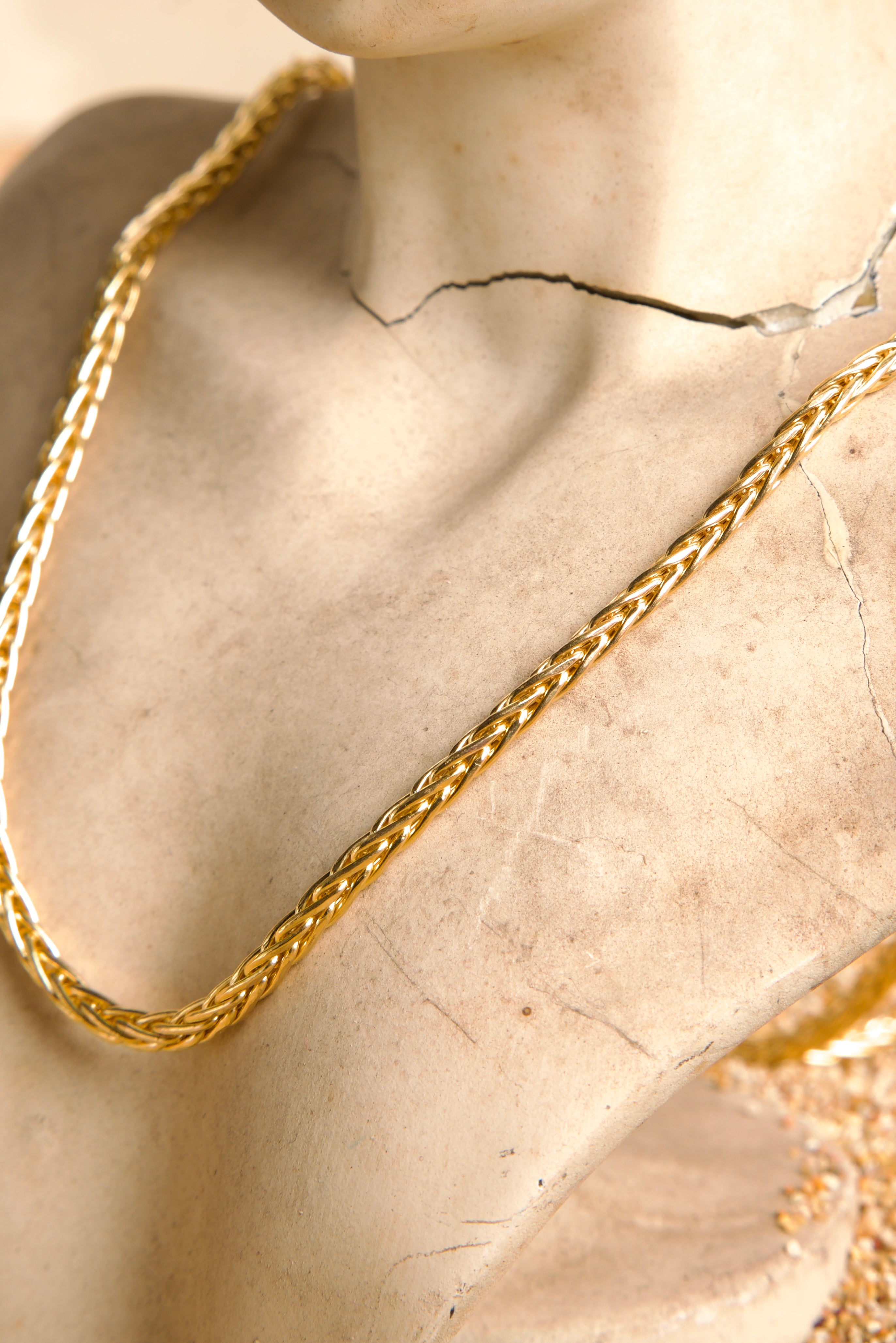 Cadena estilo Cola de Zorro 10K