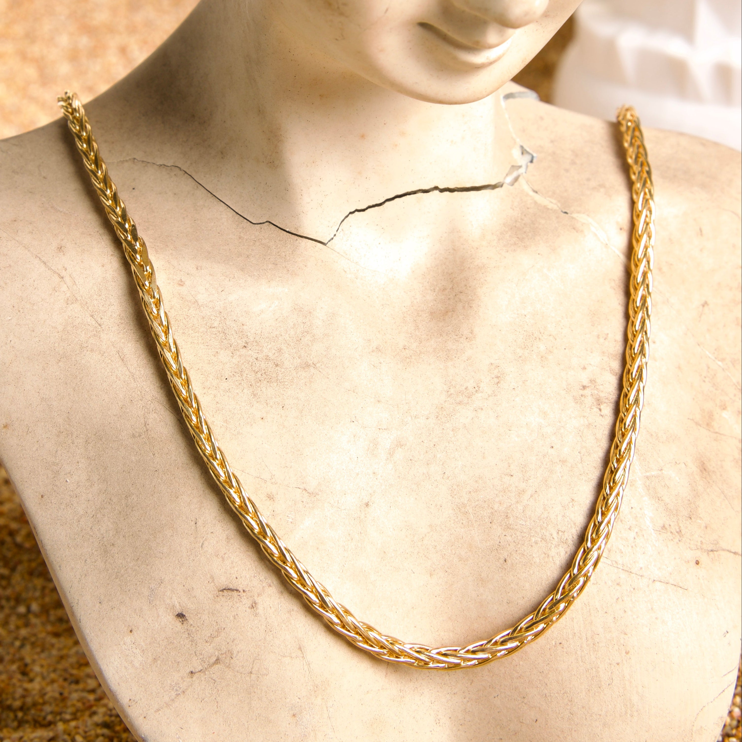 Cadena estilo Cola de Zorro 10K