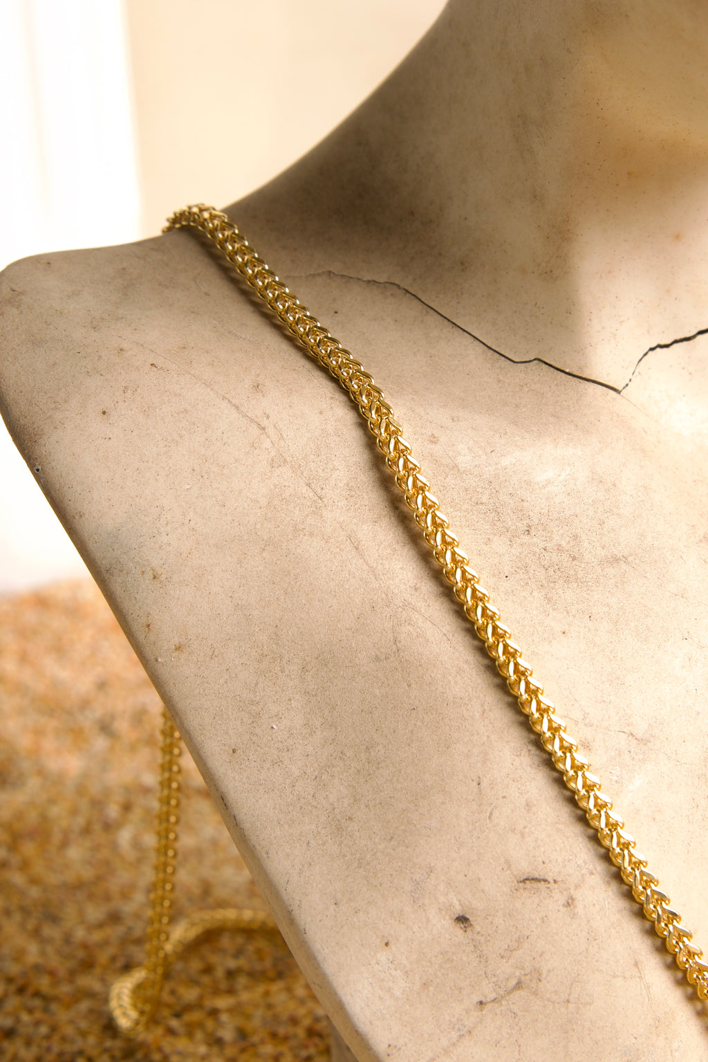 Cadena estilo Espiga 10K