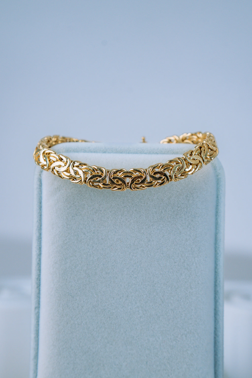 Pulsera Bizantino 14K