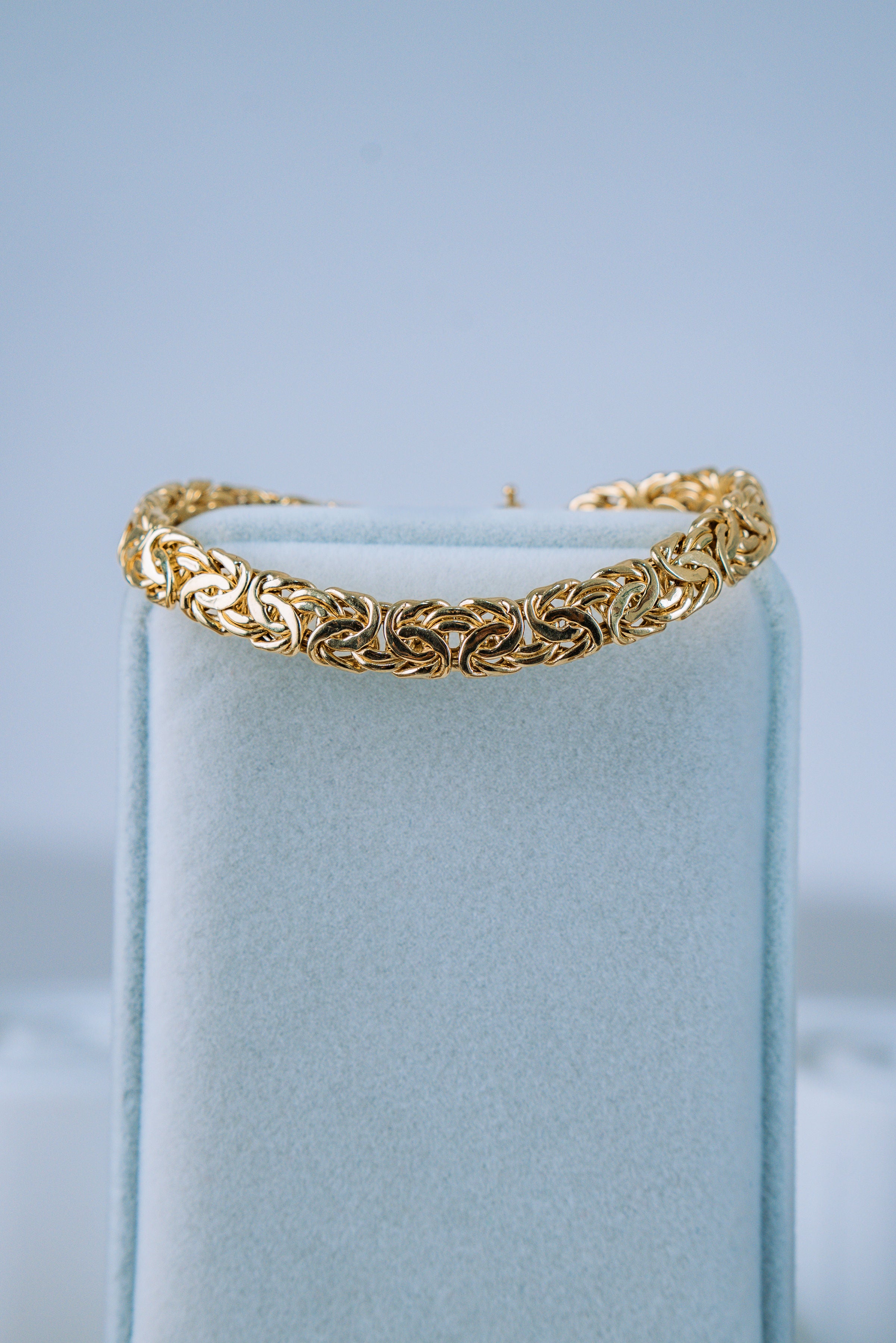 Pulsera Bizantino 14K