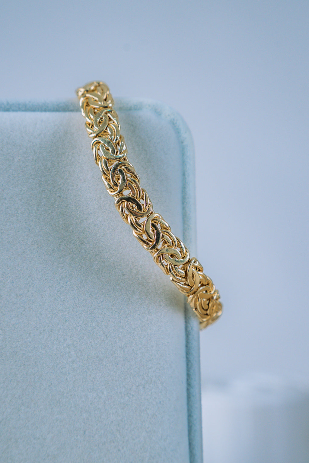 Pulsera Bizantino 14K