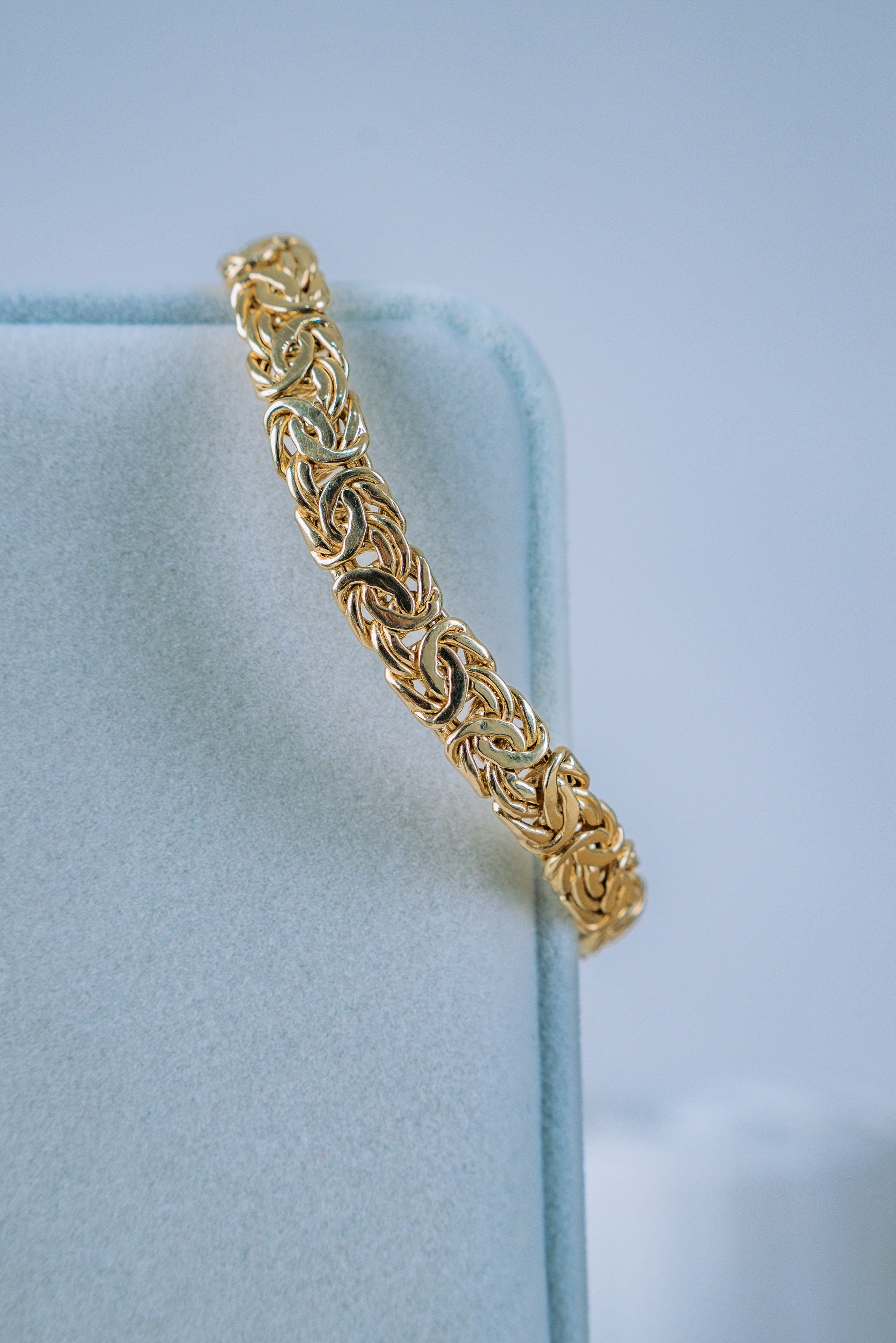 Pulsera Bizantino 14K