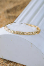 Pulsera para dama rectangular 10K