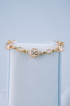 Pulsera 3 oros infinitos 10K