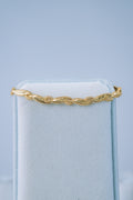 Pulsera de hojitas 10K
