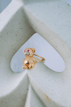 Anillo de oso grande 14K