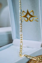 Cadena semisólida Cartier 10K