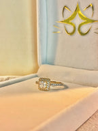 Anillo de compromiso 14K