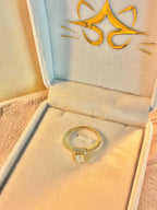 Anillo de compromiso 14K