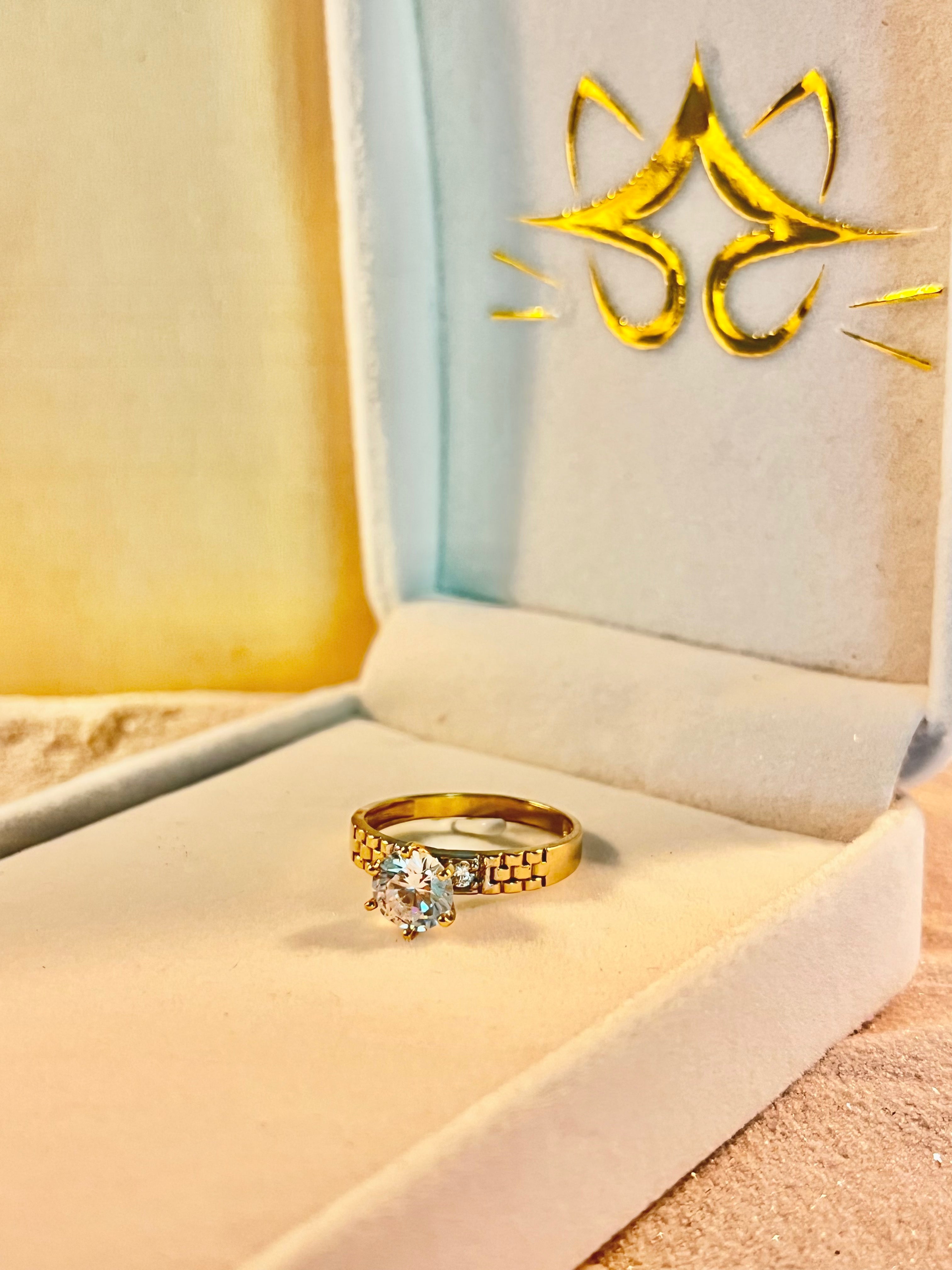 Anillo de compromiso 10K