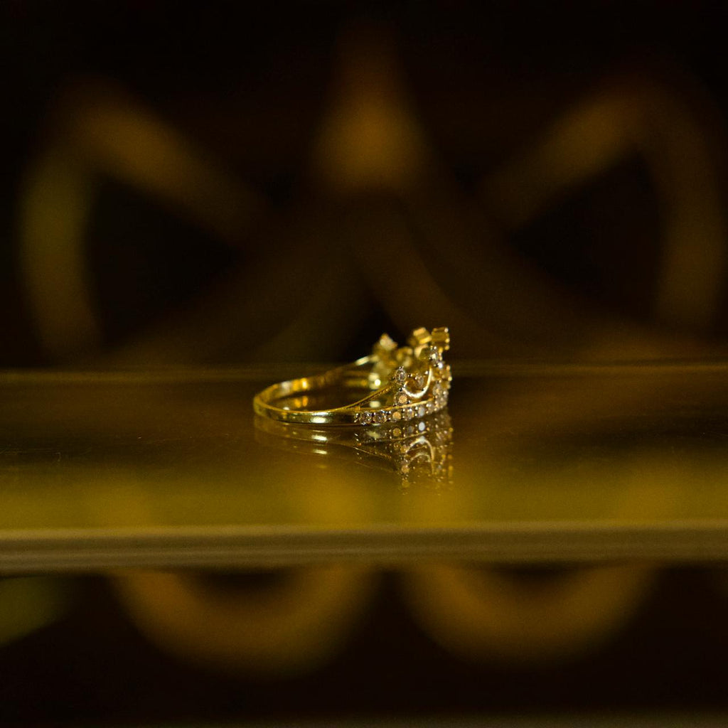 Anillo de Corona 10K